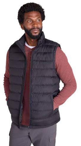 Mountain Warehouse Seasons Mens Padded Puffer Gilet Black 3XL
