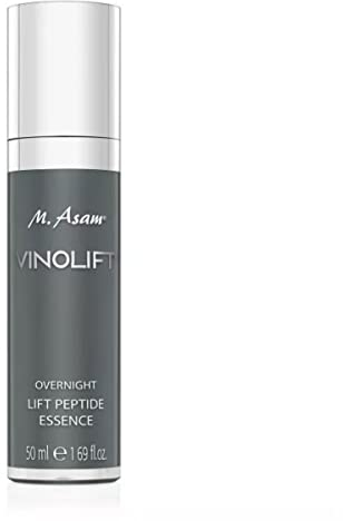 M. Asam VINOLIFT Gesichts Serum Overnight Lift Peptide Essence (50ml) – Gegen Hautunreinheiten, Pigmentflecken & Plisseefältchen, Peptidkomplex für Spannkraft & Elastizität, Anti-Aging Gesichtspflege