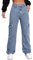 Alaster Queen Damen Jeans Freizeit Mode Denim Cargo Hose Jeans Damen High Waist Klassisch blau L