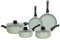 VELKER - Batteria da Cucina a induzione 8 Pezzi - Kit pentole a induzione con Rivestimento Antiaderente Adatto a Tutti i Piani Cottura. Set pentole Cucina