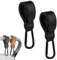 SGERUFZ 2 Pcs Attache Poussette Crochet Poussette Attache Sac A Langer Poussette,Mousqueton Poussette Accroche Sac Poussette Crochets Pour Poussettes Accessoire Poussette Ajustement Universel (Noir)