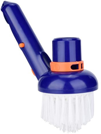 POFET Pool Brush, Corner Brush for Cleaning Corners of Swimming Pools Steps Ladders Hard-to-Reach Narrow Places