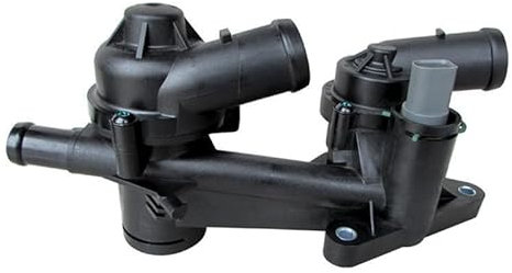 Termostato de Motor de Coche, Termostato Termostato de agua de refrigeración for coche (eje delantero) Termostato de ciclo único/apto for Seat Skoda VW 03C121026AP 03C121111AK Termostato de coche