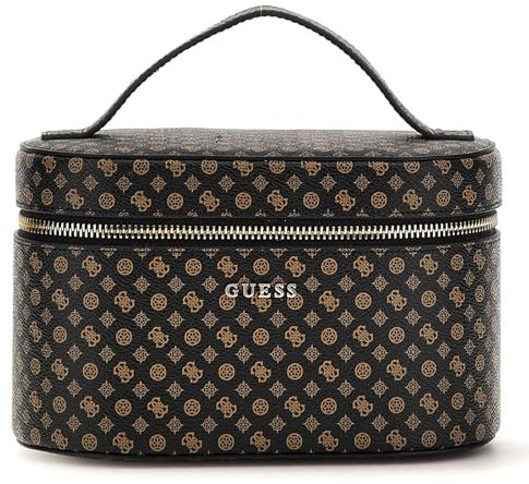 GUESS Beauty Case Mocha Logo Multi