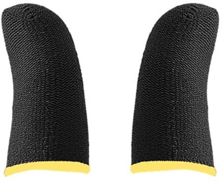 Videospiel-Daumenhandschuhe – 2 Stück Kohlefaser-Ggaming-Fingerhülsen | Mgc Clawsocks Fingerhüllen für Gamingg – rutschfeste Fingerhandschuhe für Handy | Anti-Schweiß-Gamer-Daumenschoner | Mobile