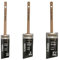 Arroworthy Classic Pencil Handle Paint Brush Set, 1.5 inch, 2 inch, 2.5 inch cm, Angled, 3-Piece 8845
