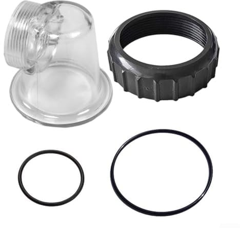 Pool Umwälzpumpe Transparenter Einsatz, Pumpe Transparenter Vorfilter Deckeleinsatz Ersatz für SPS 25 SPS 50 SPS 75 SPS 100 SPS 100-1