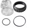Pool Umwälzpumpe Transparenter Einsatz, Pumpe Transparenter Vorfilter Deckeleinsatz Ersatz für SPS 25 SPS 50 SPS 75 SPS 100 SPS 100-1