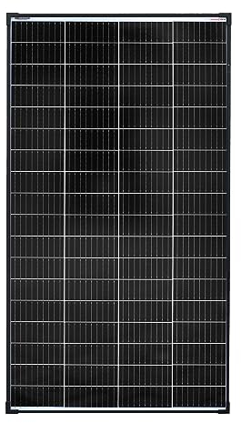 Enjoy Solar PERC Mono 150W 12V panneau solaire photovoltaïque, cellule solaire monocristalline technologie PERC, idéal pour camping-car, abri de jardin, bateau