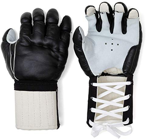 Playwell Jeet Kune Do Jkd Bruce Lee Kempo Handschuhe - Schwarz, XL