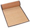 MMQGQ Natürlicher Bambus-tischläufer Mit Brauner Stoffgrenze, Einfache Handgewebe-wärmedämmtisch-matten, Waschbare Tischsets Für Esstisch-Tuch(Size:30×60cm)