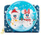 Loungefly Disney by Porte-Monnaie Snowman Minnie & Mickey Snow Globe