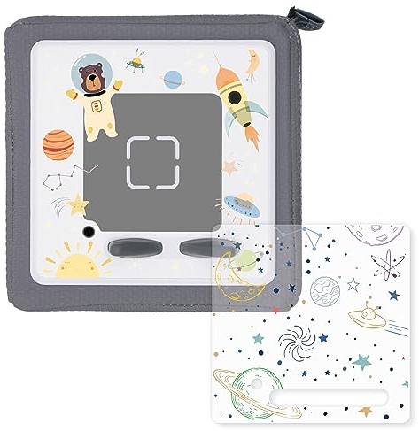 2er-Set Schutzfolie Schutzcover für Toniebox passgenau geschnitten selbstklebende Folie Weltraum Motiven kreatives Zubehör für Kinder - dv1170