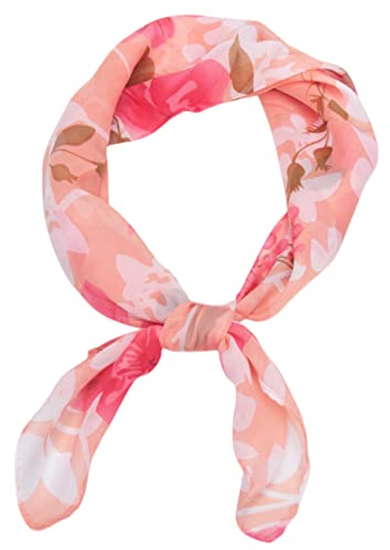 FAIRYGATE Kopftuch Damen Sommer Hochwertige Chiffon Schal Kopftuch Schlauchschal Seidentuch Halstuch Seidenstoff DA2807
