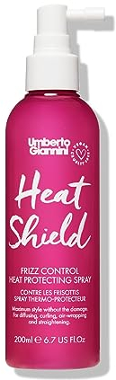 Umberto Giannini Heat Shield Protecting Heat Defence Spray for All Hair Types 200ML Vegan & Cruelty Free
