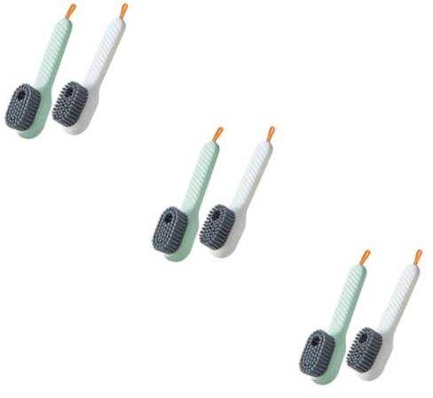 Beaupretty 6 Uds Cepillo para Zapatos Pulidor De Zapatos Plástico Multifunción