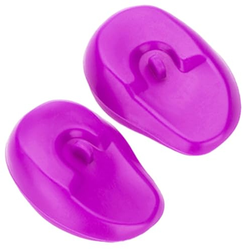 Euyehn Protection contre la chaleur pour cheveux - Protection contre la chaleur - Perm Shield étanche - Cache-oreilles en silicone - Réutilisables