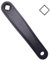 Alps2Ocean Universal Fahrrad Kurbelarm, 152mm/160mm/165mm/170mm/175mm Linker Kurbelarm, Kurbelarm Links Erhältlich in Diamantloch und Quadratloch für City Bike, Faltrad, MTB, E-Bike, Rennrad