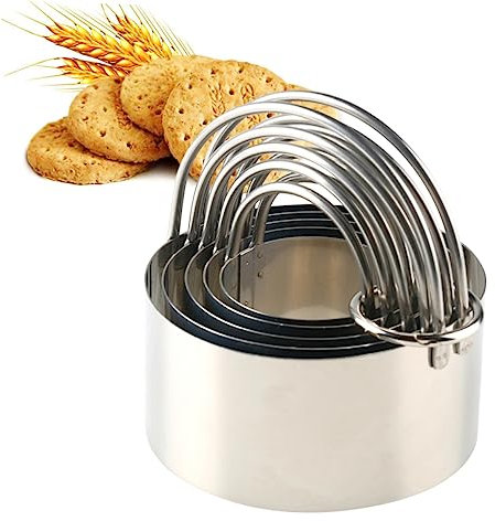 Alipis 5 Pz Tagliabiscotti Stampo Per Biscotti Per Biscotti Formine Per Biscotti Silver