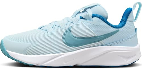 Nike Schuh Nike Star Runner 4 Schuh Für Jüngere Kinder, Glacier Blue/Denim Turq-Astronomy Blue, DX7614-404, 27.5 EU (10.5C US)