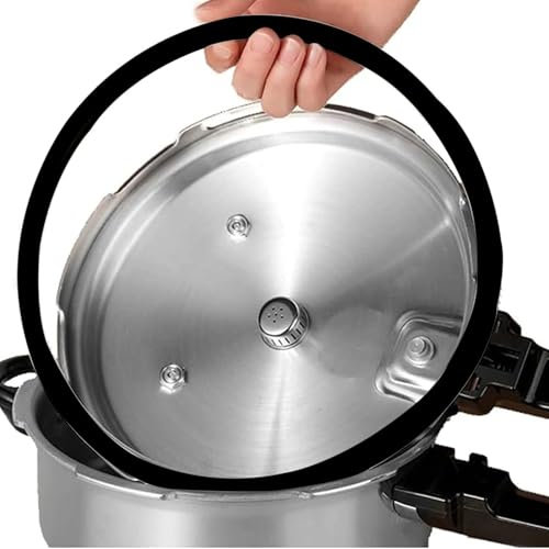 Gasket Black Rubber Ring Kitchen King Pressure Cooker Seal (5L to 7L)