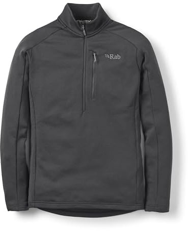 Rab Men's Covex Pull-On | Warm, Mid-Weight Fleece, for Hiking, Climbing, & Skiing