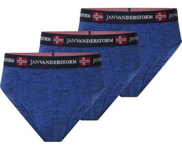 Jan Vanderstorm Herren 3er Pack Slip Adison