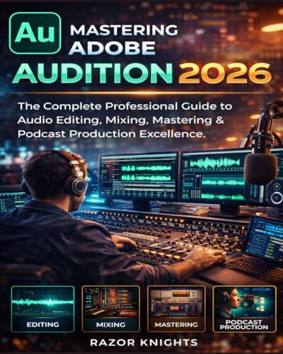 Mastering Adobe Audition 2026: The Complete Professional Guide to Audio Editing, Mixing, Mastering & Podcast Production Excellence