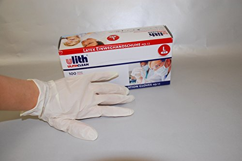 Ulith 816.810 (ODER 816.910) Ulith Einweghandschuhe Latex S