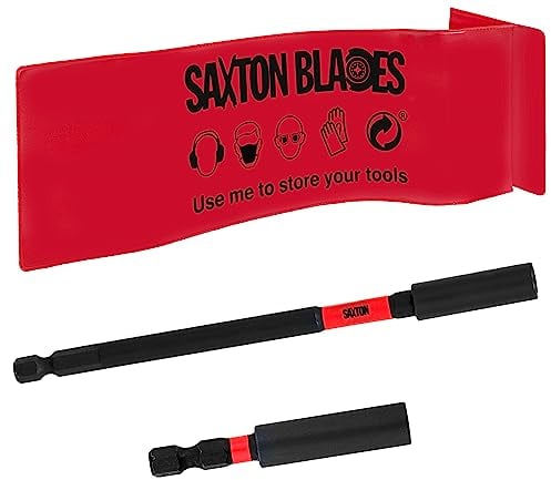 Saxton Schlagschrauber, 60 mm & 152 mm lang, robust, magnetischer Bit-Halter, für Milwaukee Dewalt Bosch etc.