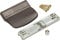 KOTARBAU® Manija para puerta de balcón, Tirador de puerta de terraza, Mango, Manilla para puerta balconera, Asa de agarre para fumadores, Pomo para puertas correderas, ventanas, Pestillo, Marrón