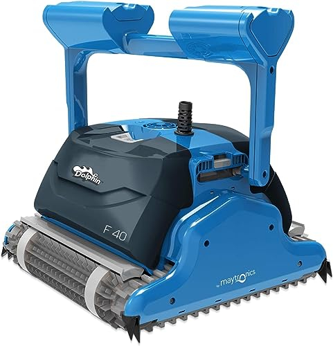 Dolphin F40 Automatischer Poolreiniger Poolroboter mit Kabel - Boden, Wasserlinie und Wandreinigung - Energieeinsparung, Eingelassene Pools bis zu 12 m