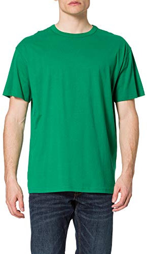 Urban Classics Homme Thé Surdimensionné T shirt, Vert Jungle., L EU