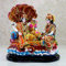 ESPLANADE Brass Lakshmi Narayan – Lord Vishnu Laxmi in Ksheer Sagar – Murti Idol Statue Skulptur – 7,9 cm (mehrfarbig)