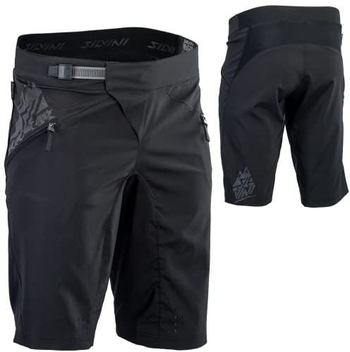 SILVINI FABRIANO Enduro Shorts MTB Radhose Herren kurz Fahrradhose Mountainbike Short Radfahrhose Herren Fahrradshorts MTB Shorts Mountainbike Hose Wanderhose Herren kurz Downhill Hose