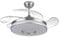 Ventilador con plafon led DANI cromo con motor DC FABRILAMP
