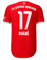 FC Bayern München Herren Sadio Mane Kit Nameblock Nummer, Weiß, Einheitsgröße EU