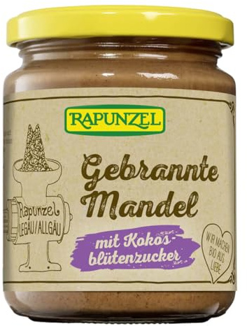 Rapunzel Bio Gebrannte Mandel Aufstrich mit Kokosblütenzucker (2 x 250 gr)