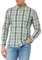 Levi's Long-Sleeve Battery Housemark Slim Shirt, Micah Plaid Cloud Dancer, XS Homme