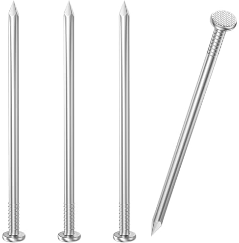 VGBUY 120 Stück Edelstahl-Nägel, 6,4 cm Flachkopfnägel zum Aufhängen von Bildern, Bildernägeln, kleinen Nägeln, Wandnägeln, Holznägeln, Finishing Nägeln