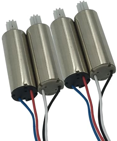 YijiaLink 4 Stücke Mini A-B Positiv Negativ 720 Motor Reparatur Ersatzteile für Syma X5/X5C/M68 RC Drohnen und Quadcopter