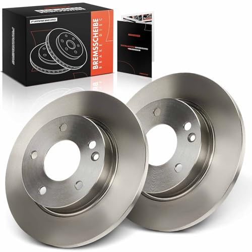 Frankberg 2x Bremsscheiben Vorne Voll Ø260mm 1684210112 | Kompatibel mit A-Klasse W168