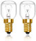 Caldarax 2 Pack Oven Pygmy Bulb, Dimmable 230V T30 E14 SES Small Edison Screw, 360LM Warm White 2700K, 300°C Heat Resistant, for Ovens, Microwave, Salt Lamp, Fridge