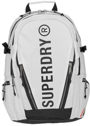 Superdry Sac à dos Tarp pour femme, Blanc., Taille unique, Classique