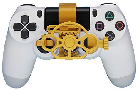 Hztuang Gaming Volant de Course Mini Direction une Manette pour Accessoires ImpriméS en 3D