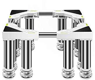 Réfrigérateur, Support for Lave-Linge, sèche-Linge, réfrigérateur, Lave-Vaisselle, Largeur 45-65 cm, Hauteur 10-25 cm(12legs,10cm)