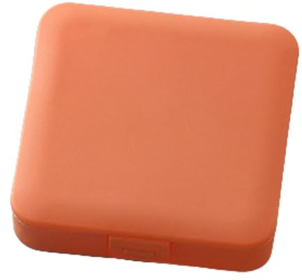 Zerodis Portable Sanitär -Servietten -Aufbewahrungsbox, Große Kapazität, Sichere Lagerung, Stilvolles Design, Bequem (ORANGE)
