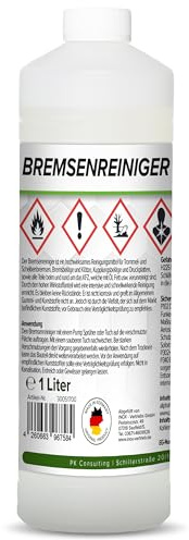 Flotex® - Bremsenreiniger 4x1 Liter | Bremsenservice im 5-Liter-Tank | | Werkstattreiniger frei von Aceton | Schnelle & effektive Reinigung | Schonend & Rückstandsfrei | sehr Kurze Verdunstungszeit