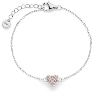 s.Oliver Kinder Schmuck – Armbänder aus Silber mit verschiedenen Herz, Schmetterling, Schleife & Hufeisen Designs – Fröhlich, Bunt & Stilvoll – Perfekte Geschenkidee