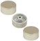 Spares2go - Manopole di controllo per forni/fornelli Ariston (confezione da 3), colore: argento
